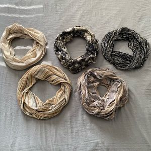 Scarf Bundle - Lightweight Fashion Infinity Scaves